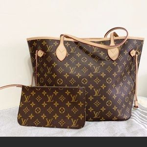 Make Offer Louis Vuitton Never Full Mono